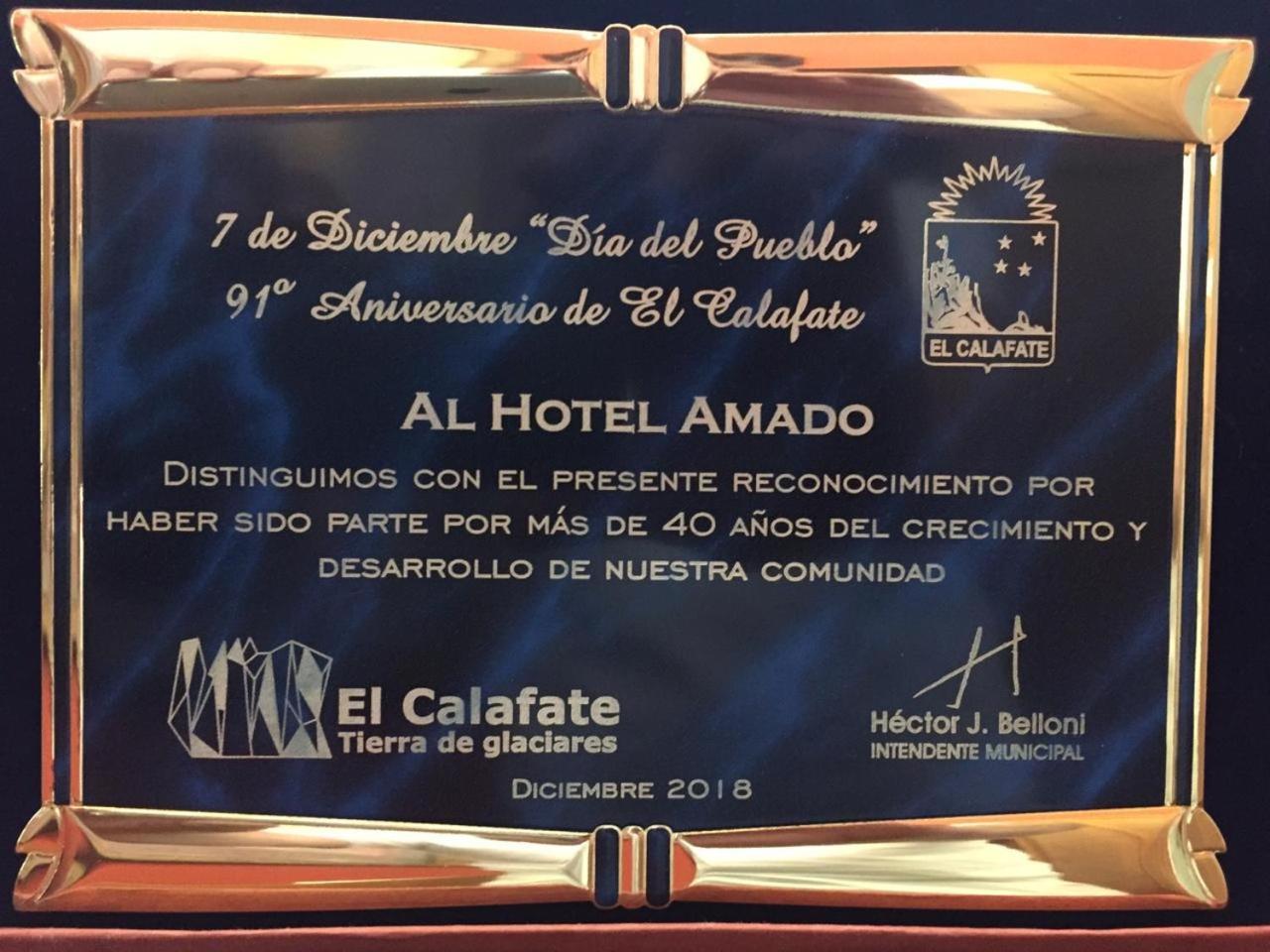 Hotel Amado El Calafate Bagian luar foto